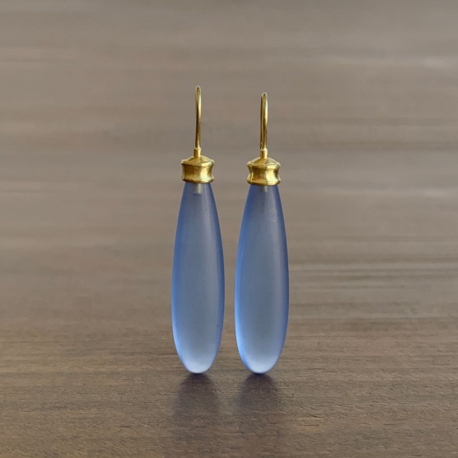 Jewelry Mimi Favre | Blue Quartz Earrings