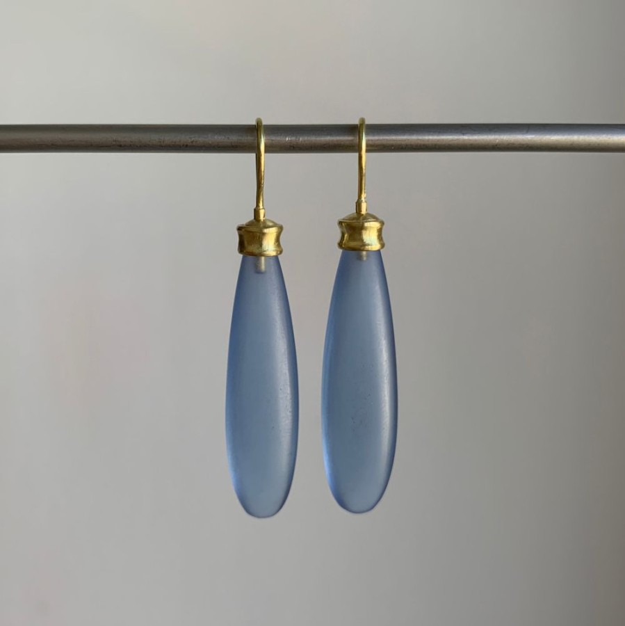 Jewelry Mimi Favre | Blue Quartz Earrings