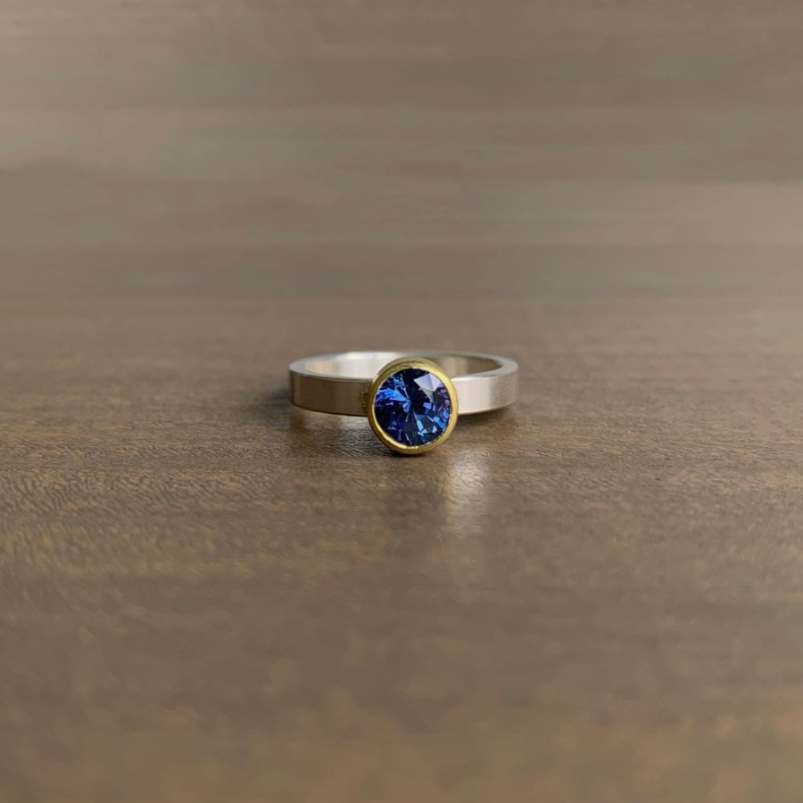 Jewelry Sam Woehrmann | Sapphire Round Ring