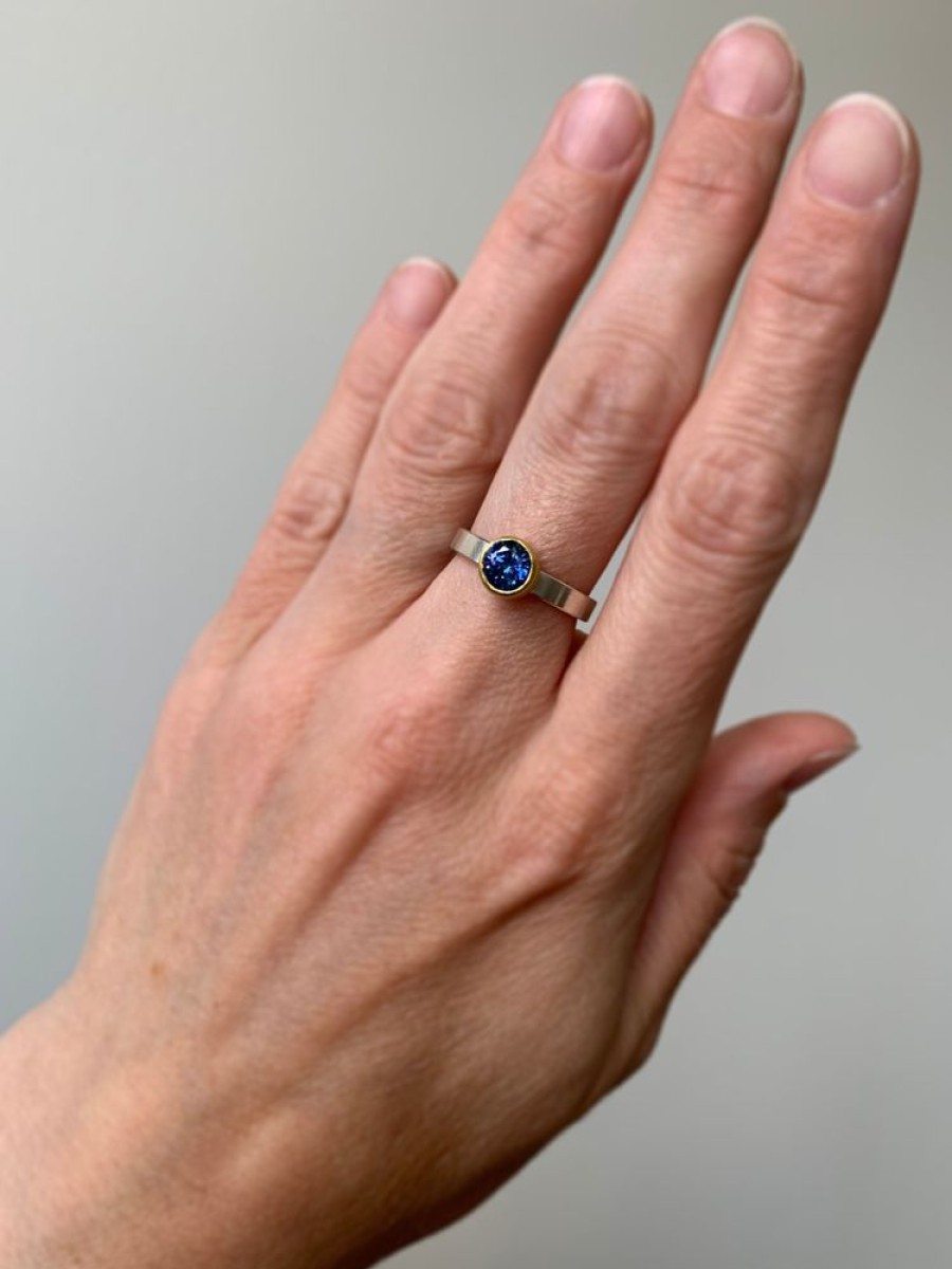 Jewelry Sam Woehrmann | Sapphire Round Ring