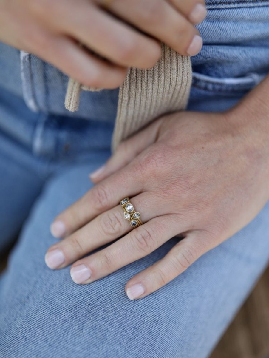 Jewelry Lola Brooks | Kite Diamond Stacker Ring