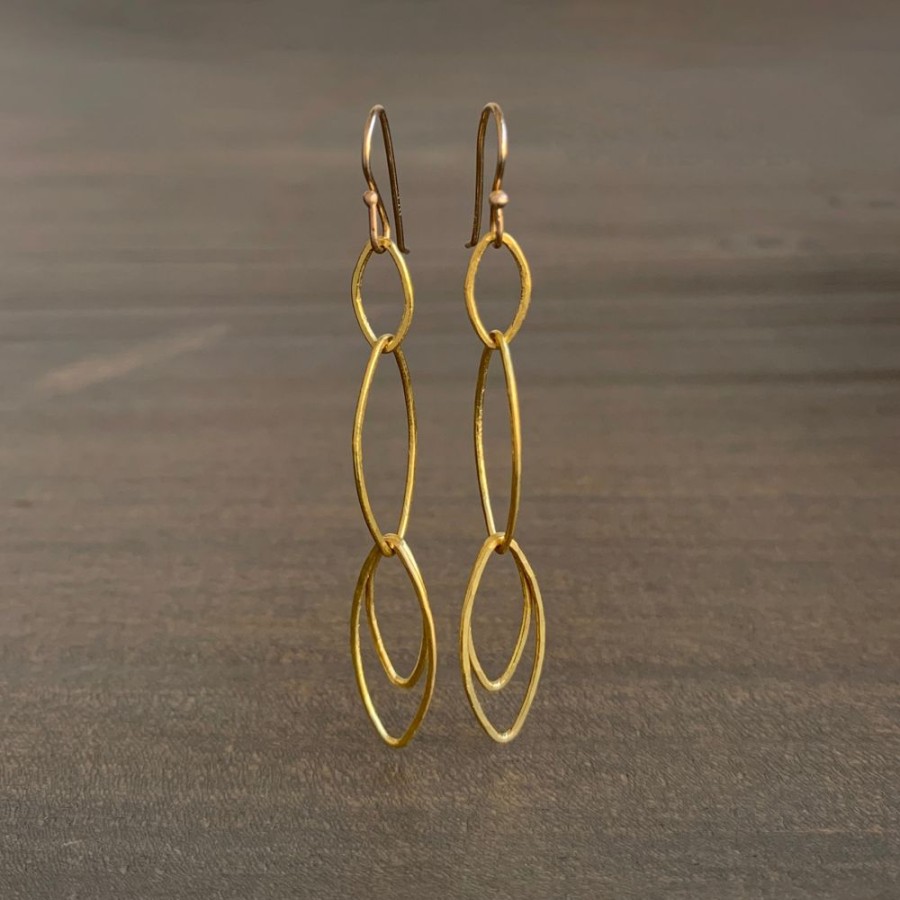 Jewelry Rosanne Pugliese | Gold Jonquil Earrings