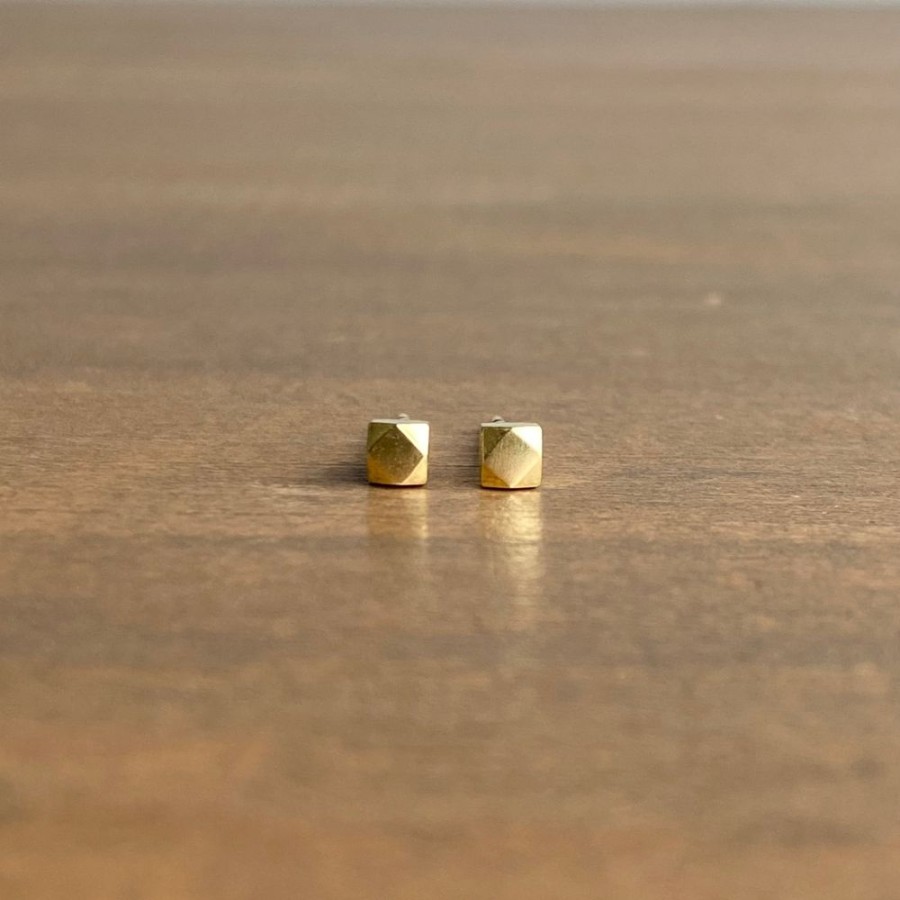 Jewelry Sam Woehrmann | Small Faceted Stud Earrings