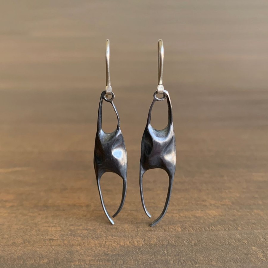 Jewelry Hannah Blount | Large Skate Egg Case Earrings