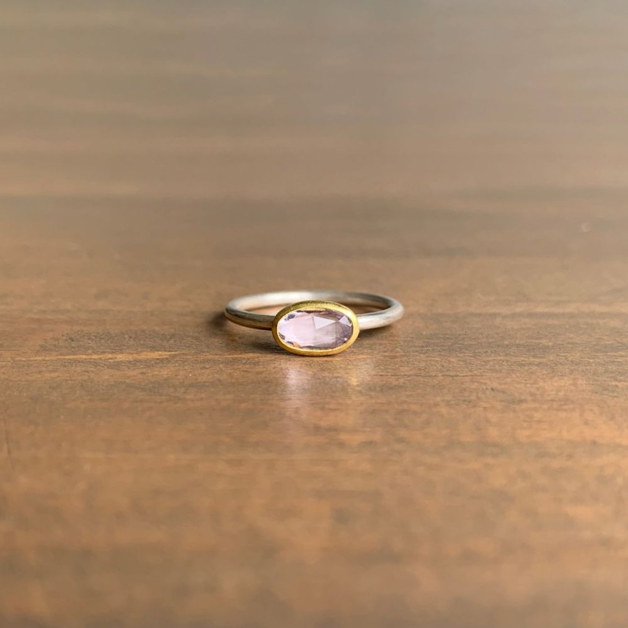 Jewelry Sam Woehrmann | Pale Purple Sapphire Rose Cut Ring