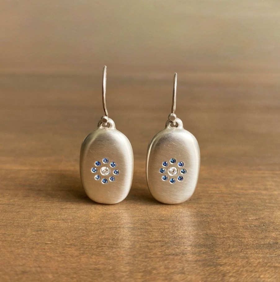 Jewelry Judi Powers | Silver Pebble Drop Earrings