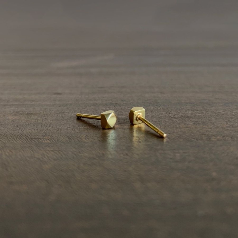 Jewelry Sam Woehrmann | Small Faceted Stud Earrings