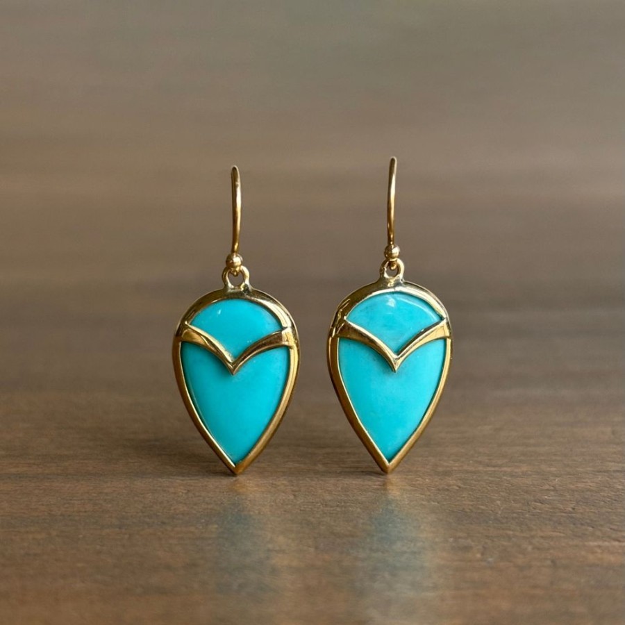 Jewelry Rachel Atherley | Turquoise Owl Earrings