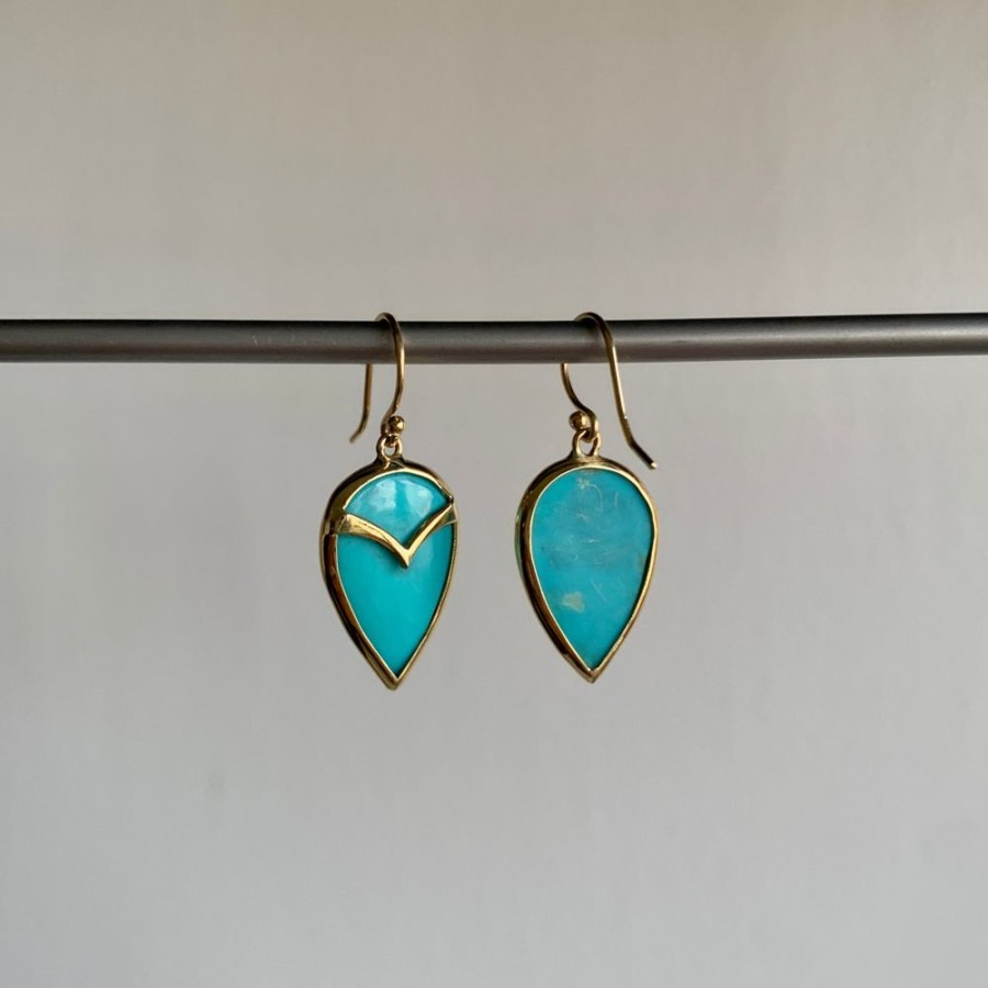 Jewelry Rachel Atherley | Turquoise Owl Earrings