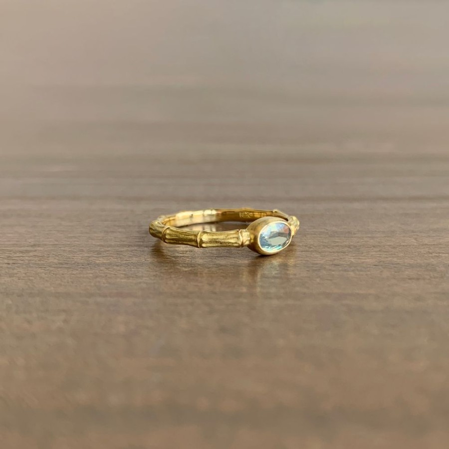 Jewelry Mimi Favre | Alexandrite Bamboo Ring