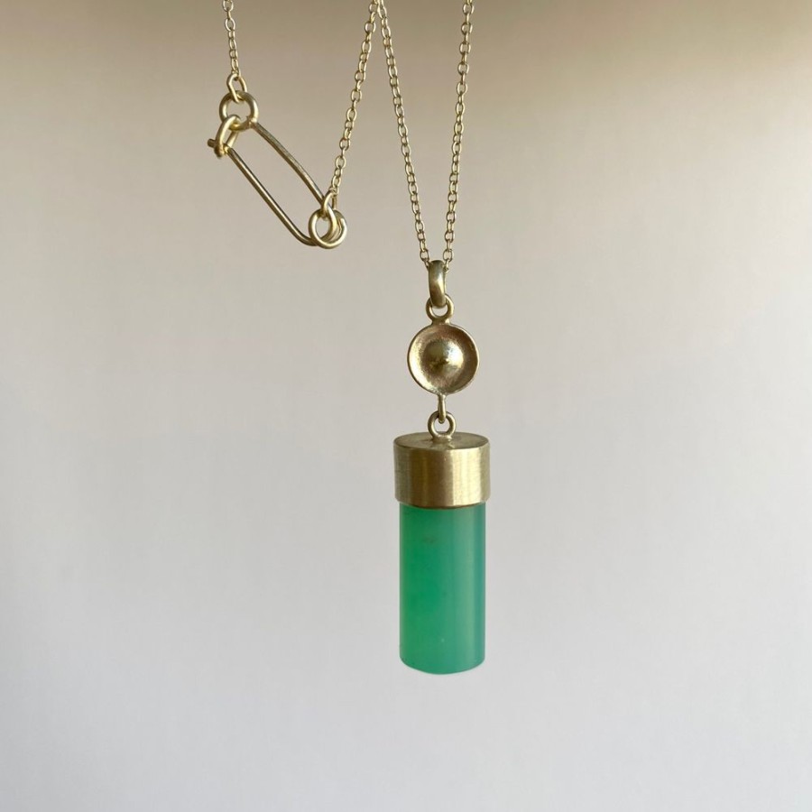 Jewelry Judi Powers | Chrysoprase Temple Necklace