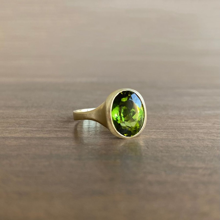 Jewelry Judi Powers | Green Tourmaline Amphora Ring