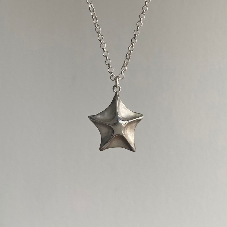 Jewelry Judi Powers | Silver Starfish Necklace