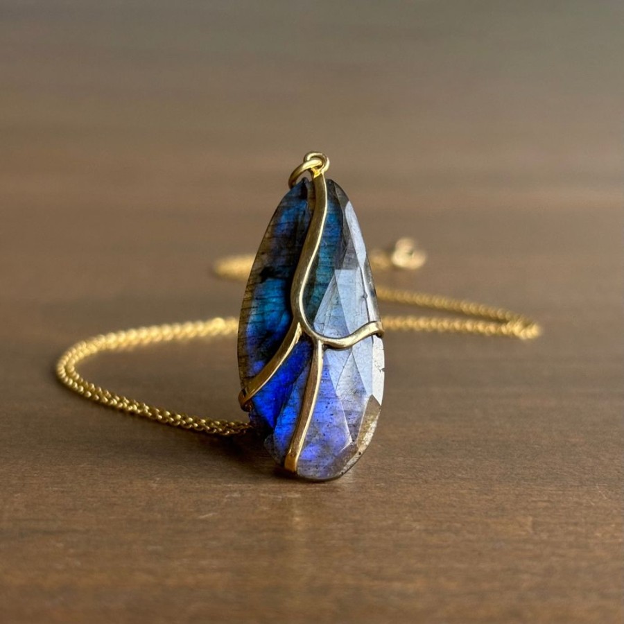 Jewelry Rachel Atherley | Labradorite Butterfly Pendant