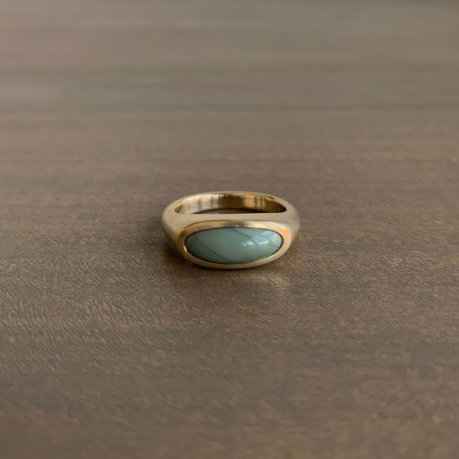 Jewelry S. Yamane Studio | S. Yamane Willow Creek Jasper Slab Ring