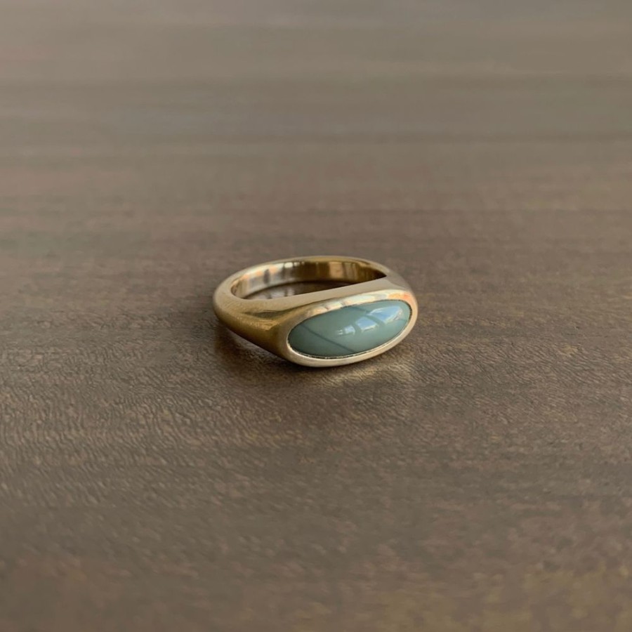 Jewelry S. Yamane Studio | S. Yamane Willow Creek Jasper Slab Ring