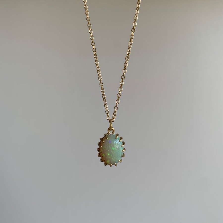 Jewelry Hannah Blount | Queen Of The Fae Opal Vanity Necklace