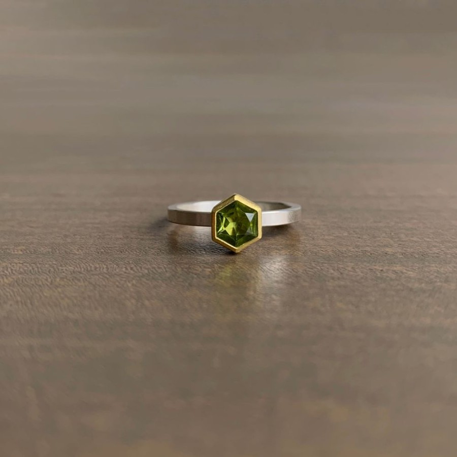 Jewelry Sam Woehrmann | Peridot Hexagon Ring