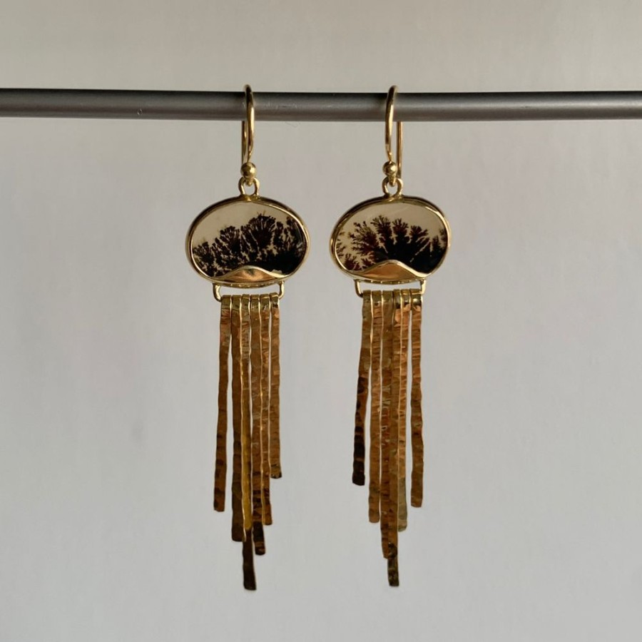 Jewelry Rachel Atherley | Montana Agate Jellyfish Earrings