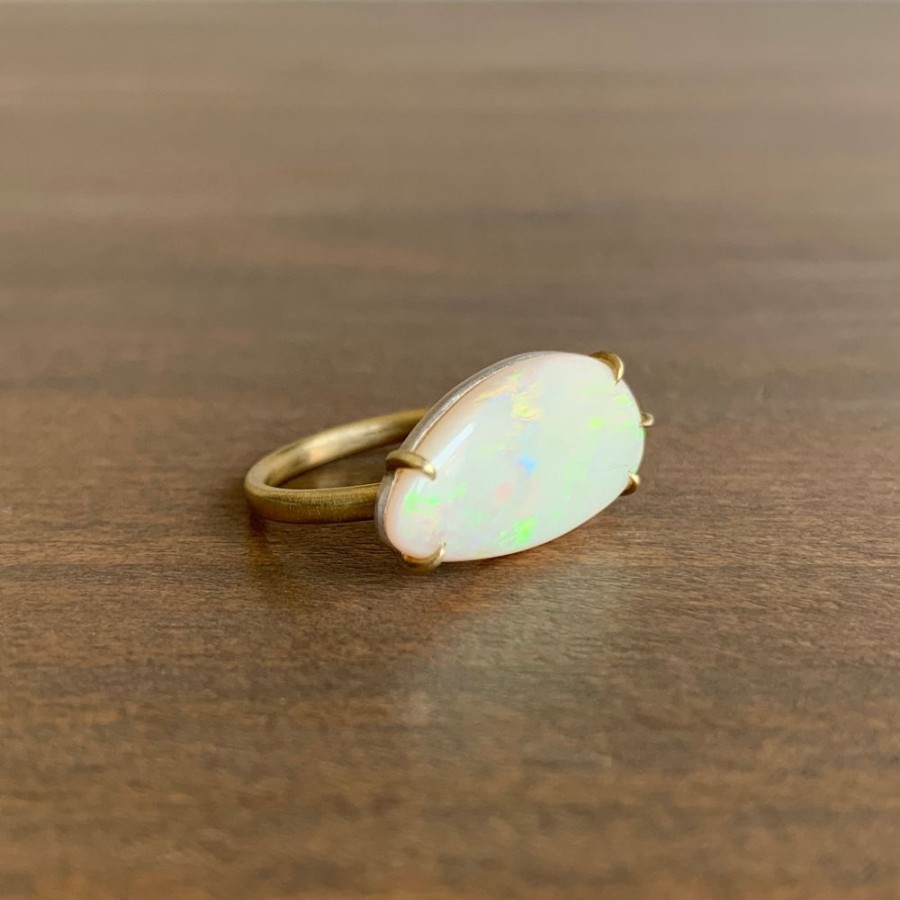 Jewelry Hannah Blount | Mellow Yellow Opal Vanity Ring