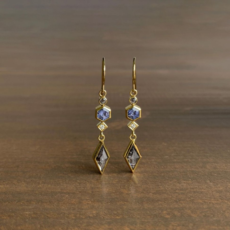 Jewelry Sam Woehrmann | Sapphire & Diamond Earrings