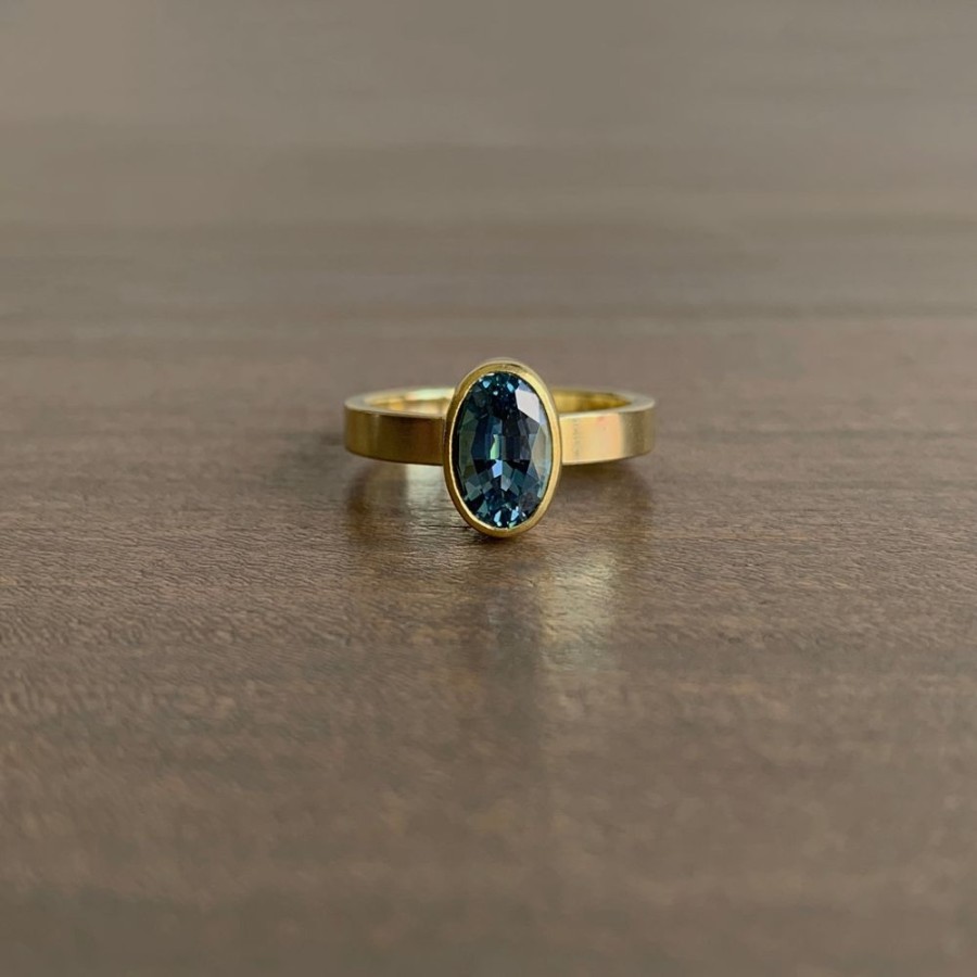 Jewelry Sam Woehrmann | Aquamarine Oval Ring