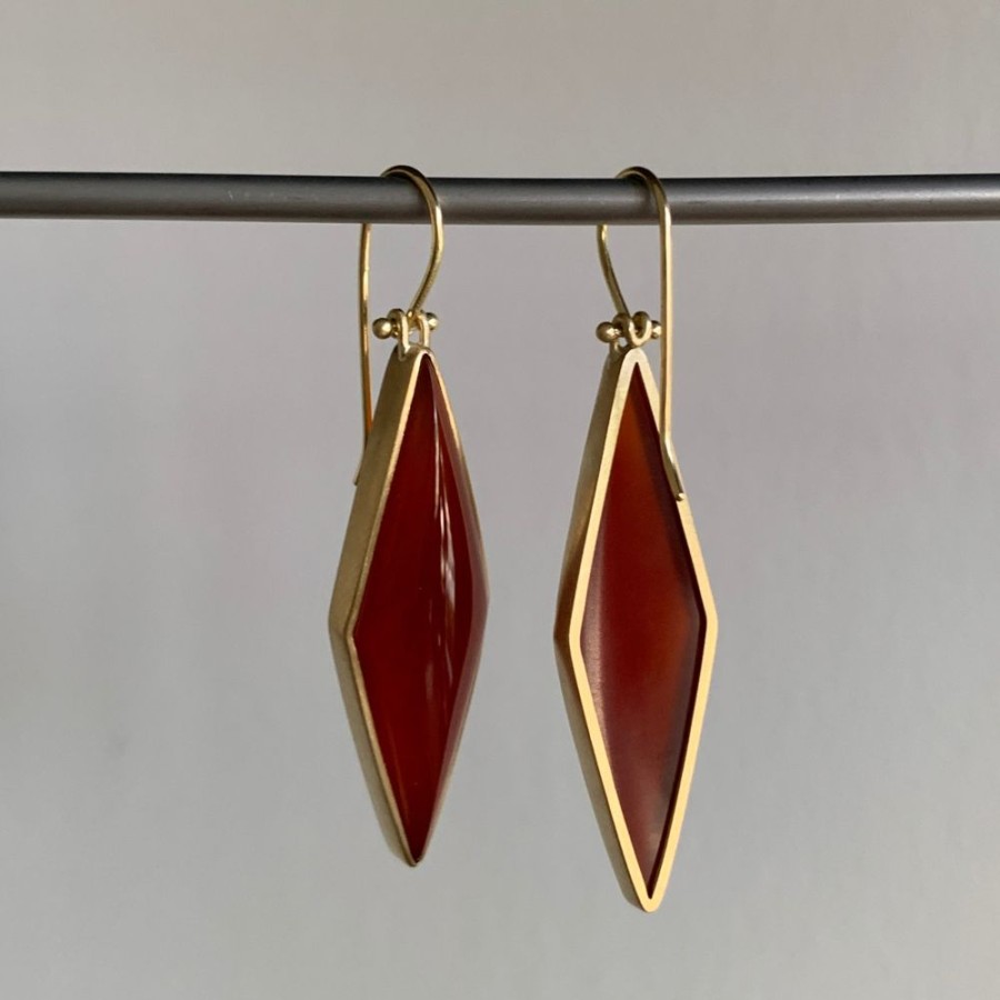 Jewelry Monika Krol | Carnelian Kite Earrings