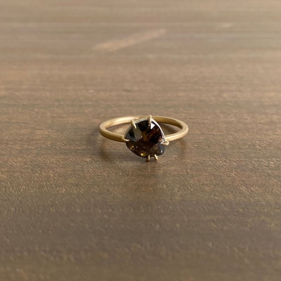 Jewelry Hannah Blount | Tortoiseshell Diamond Vanity Ring