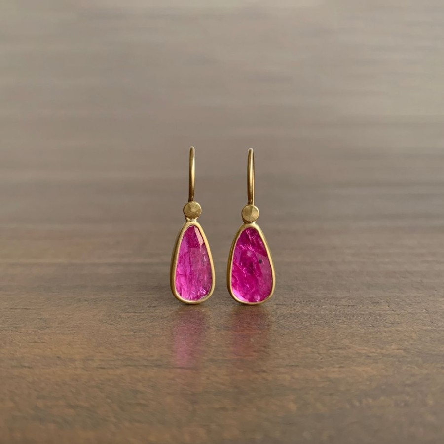 Jewelry Lola Brooks | Ruby Droplet Earrings