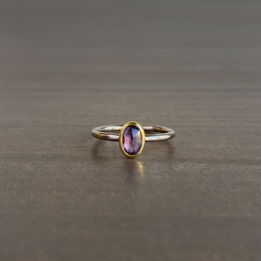 Jewelry Sam Woehrmann | Purple Sapphire Rose Cut Ring