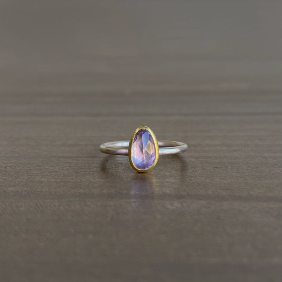 Jewelry Sam Woehrmann | Lavender Sapphire Rose Cut Ring