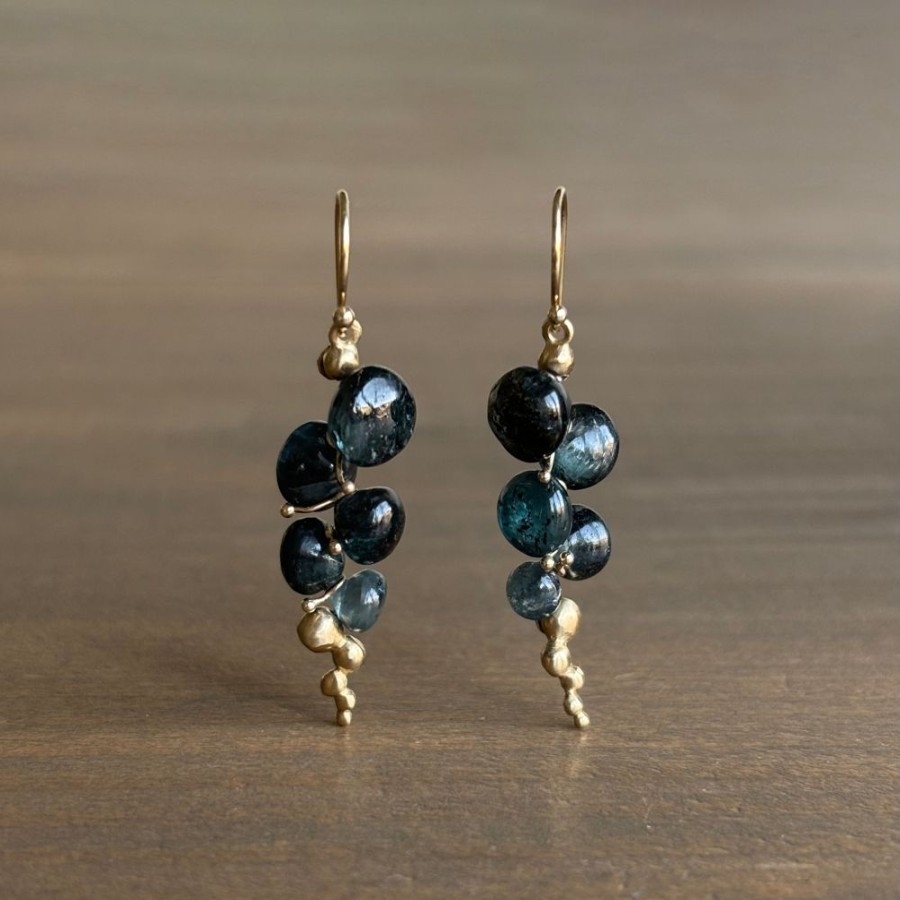 Jewelry Rachel Atherley | Small Orissa Kyanite Caviar Earrings