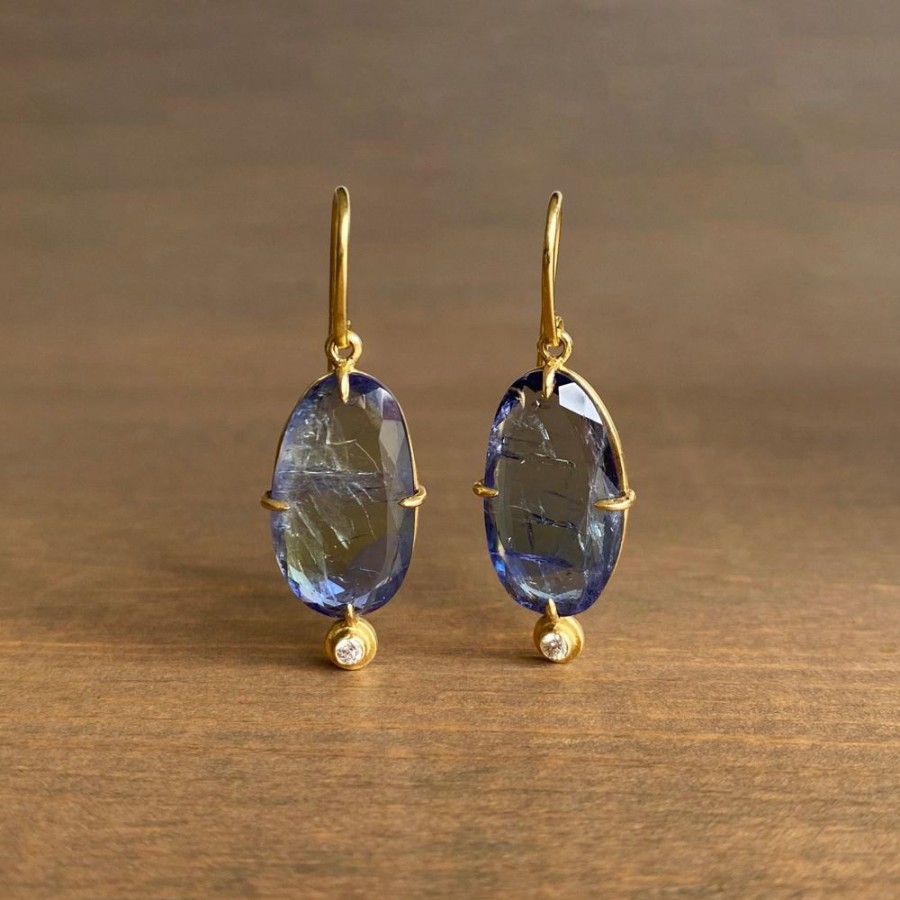 Jewelry Mimi Favre | Tanzanite & Diamond Earrings