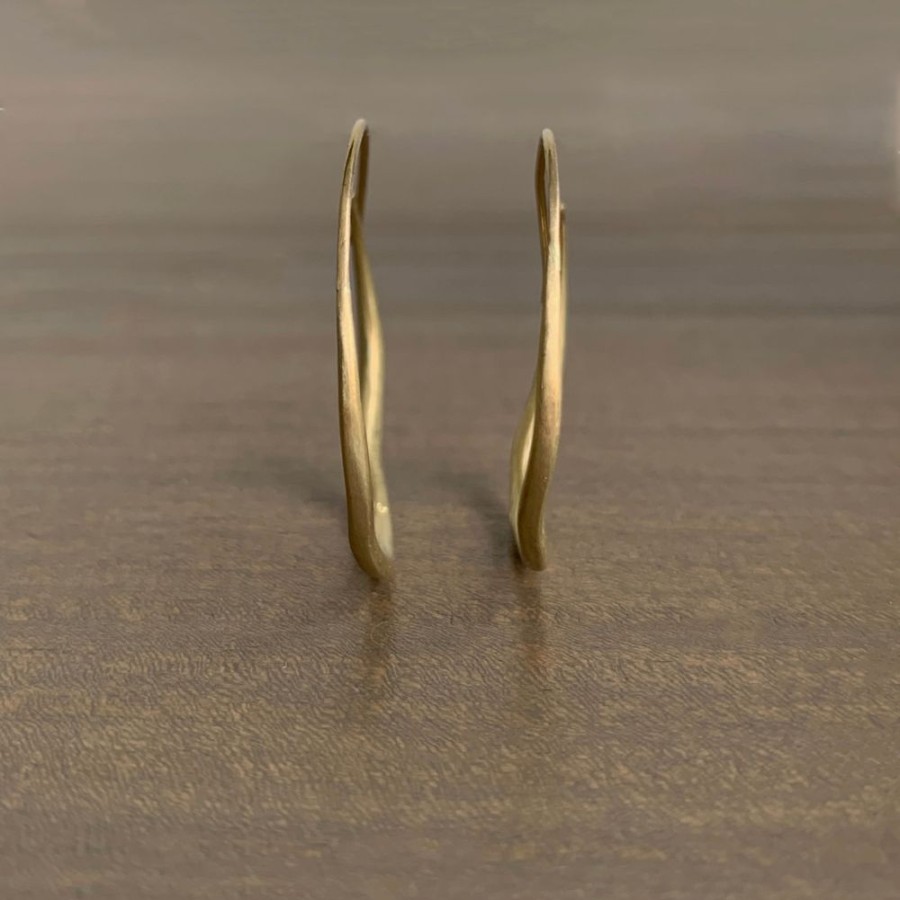 Jewelry Rosanne Pugliese | Gold Spiral Hoop Earrings