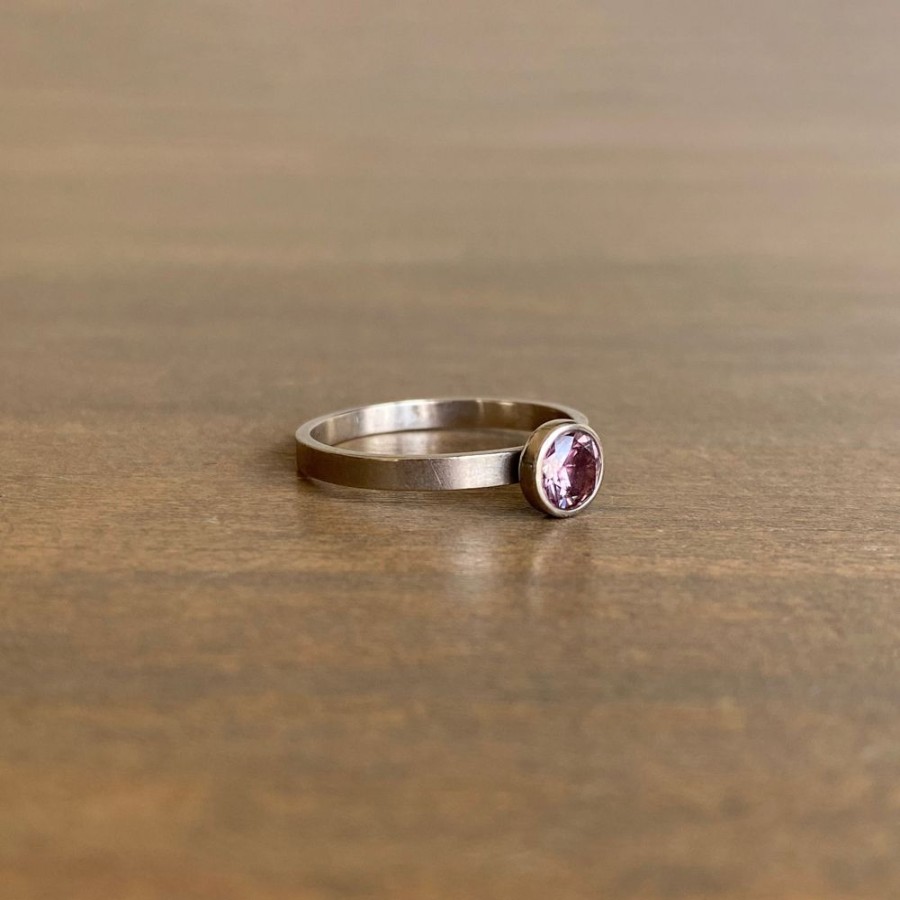 Jewelry Monika Krol | Pink Sapphire Ring