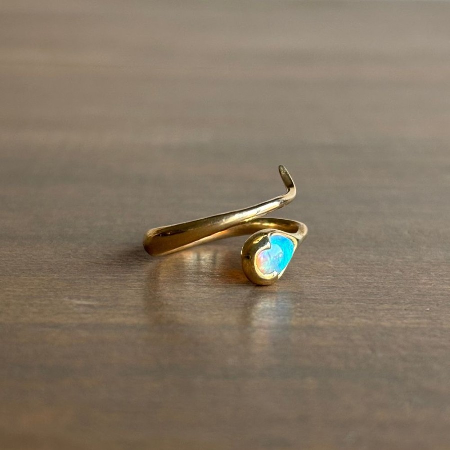 Jewelry Rachel Atherley | Crystal Opal Serpent Ring