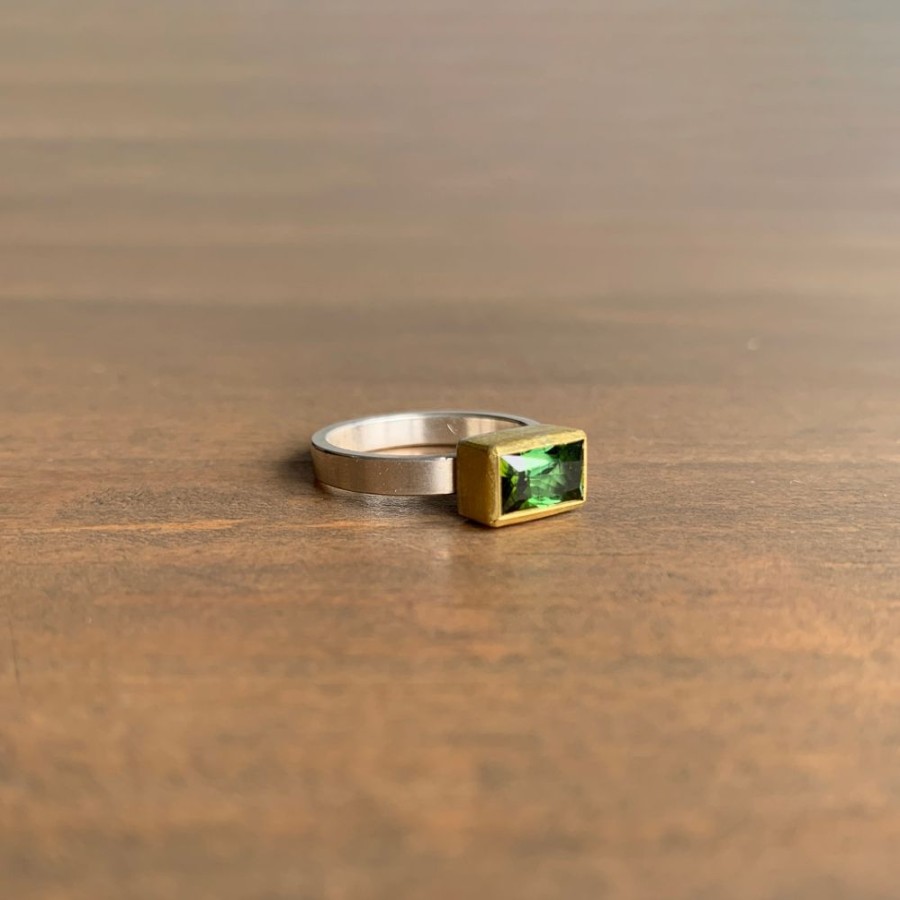 Jewelry Sam Woehrmann | Rectangle Tourmaline Ring