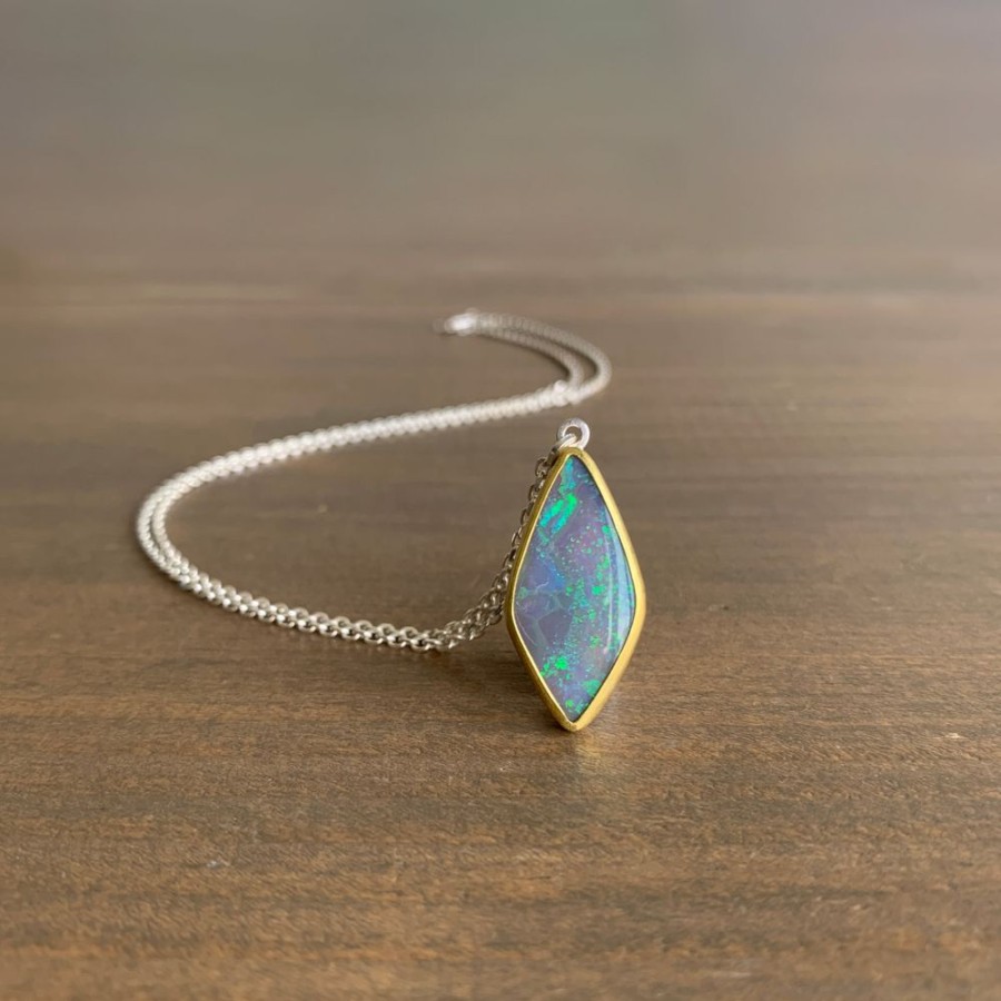 Jewelry Sam Woehrmann | Opal Kite Pendant