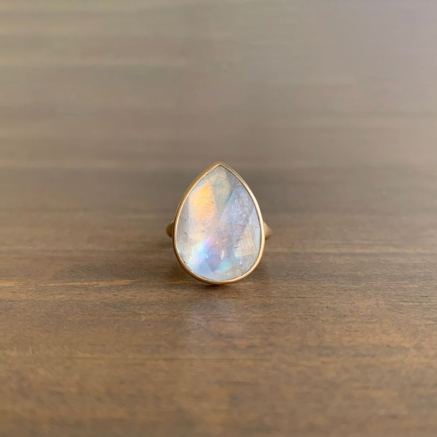 Jewelry Lola Brooks | Moonstone Teardrop Ring