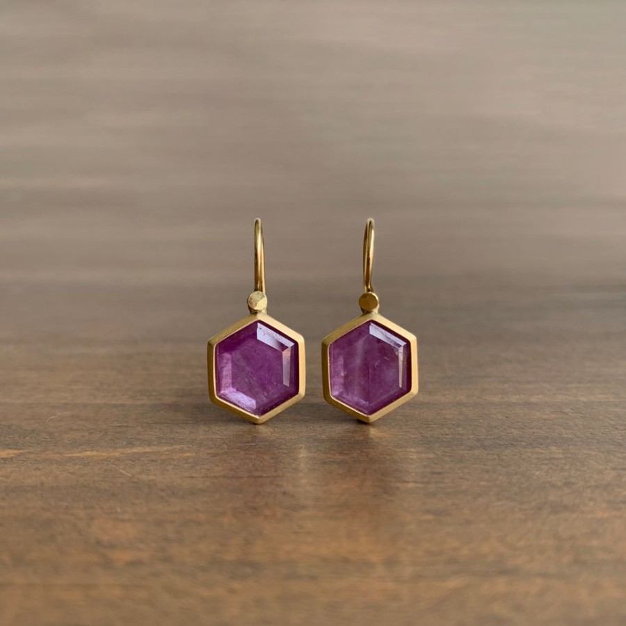 Jewelry Lola Brooks | Ruby Crystal Drop Earrings