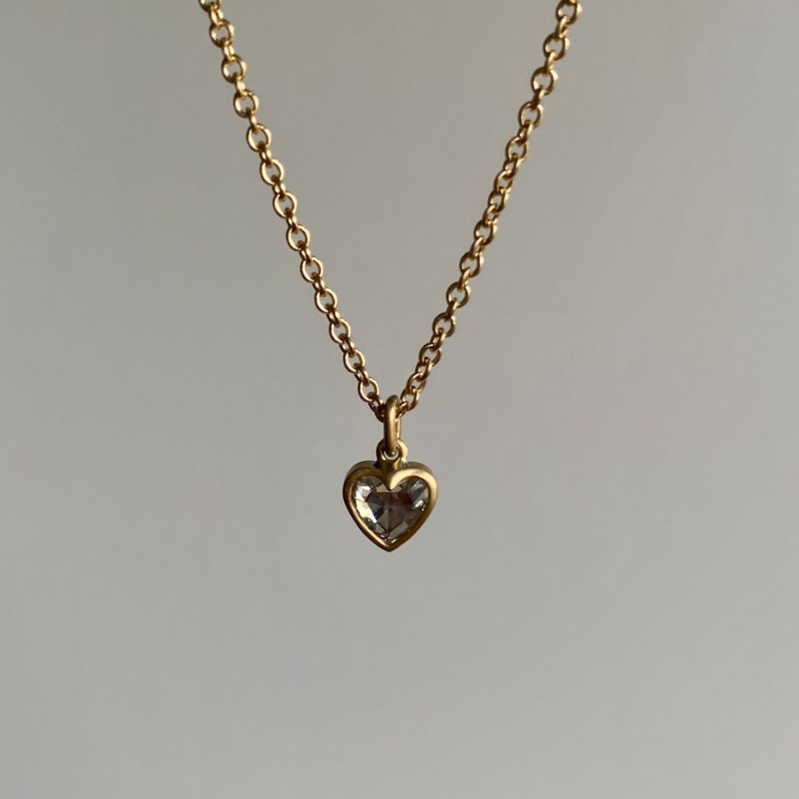 Jewelry Lola Brooks | Diamond Sweetheart Necklace