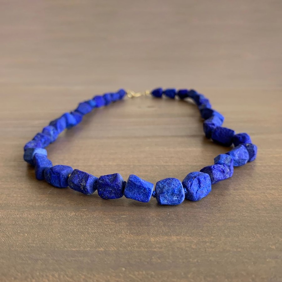 Jewelry Mimi Favre | Lapis Ancients Necklace