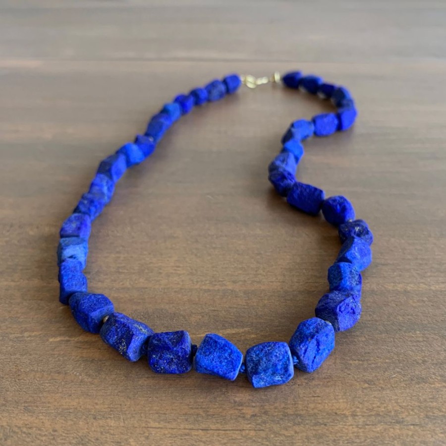 Jewelry Mimi Favre | Lapis Ancients Necklace