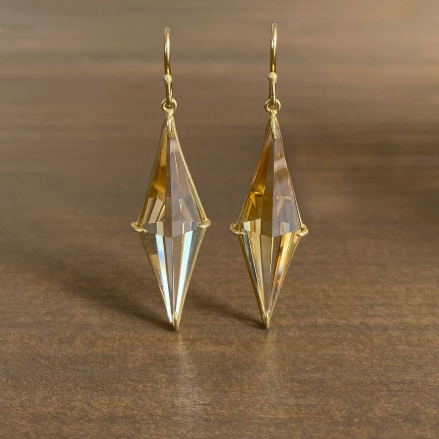 Jewelry Rosanne Pugliese | Citrine Kite Earrings