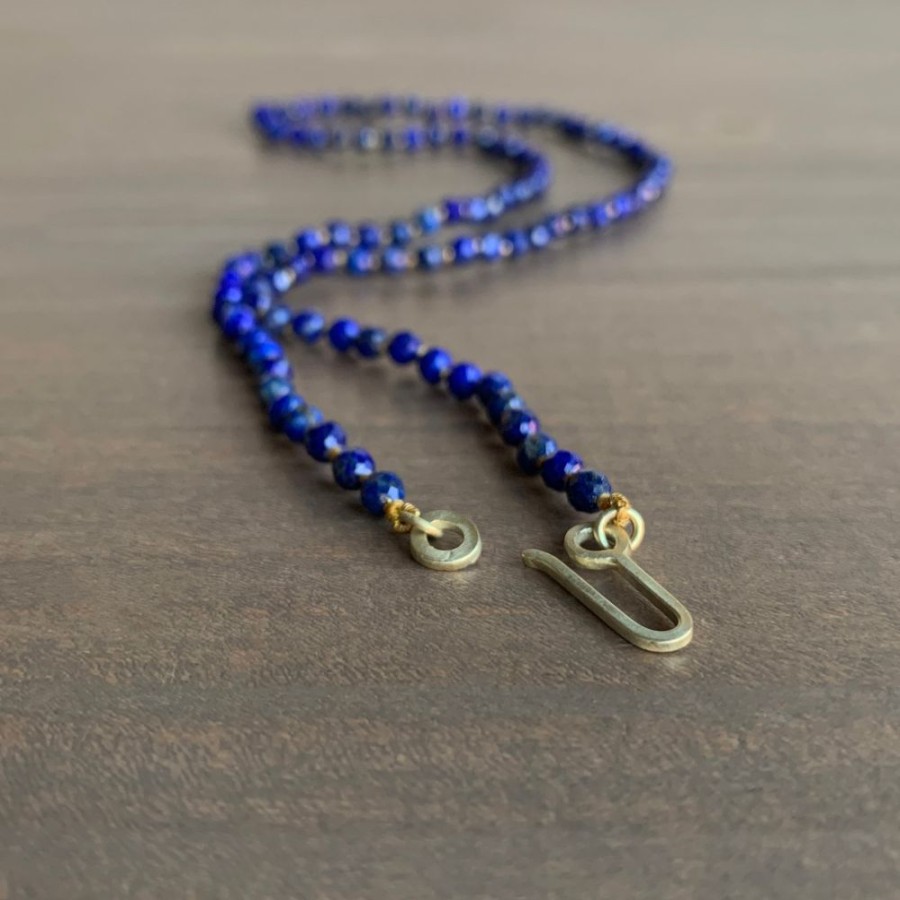 Jewelry Judi Powers | Lapis Lazuli Faceted Bead Strand