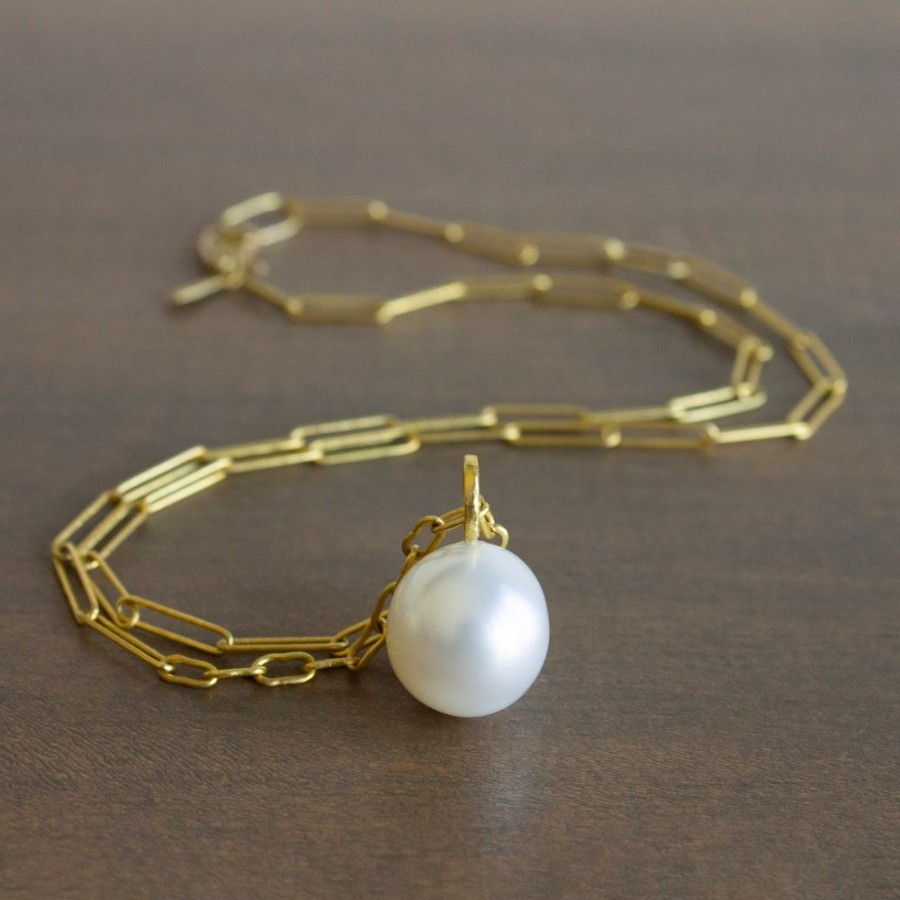 Jewelry Rosanne Pugliese | Cream South Sea Pearl Pendant