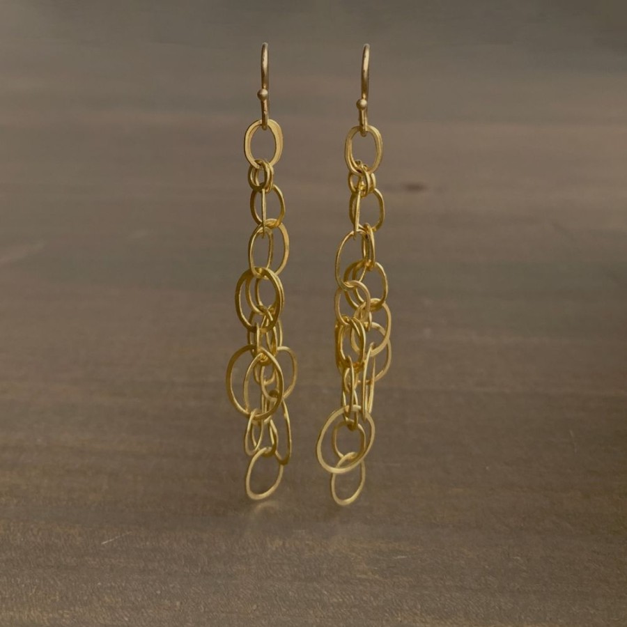 Jewelry Rosanne Pugliese | Layered Oval Cascade Earrings