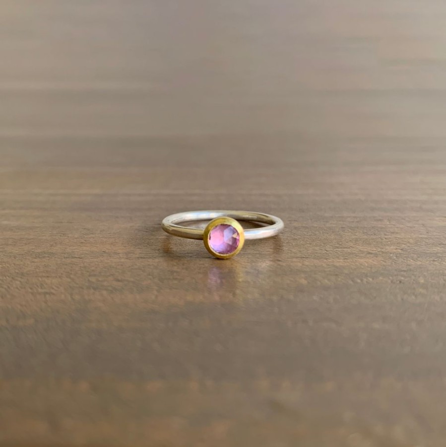 Jewelry Sam Woehrmann | Rose Cut Pink Sapphire Ring