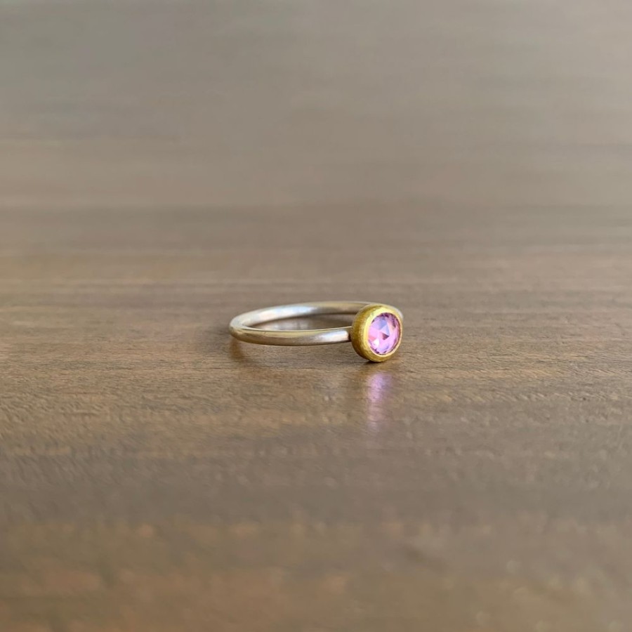 Jewelry Sam Woehrmann | Rose Cut Pink Sapphire Ring