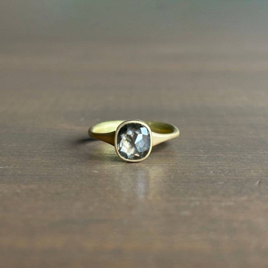 Jewelry Lola Brooks | Smoky Cushion Diamond Ring